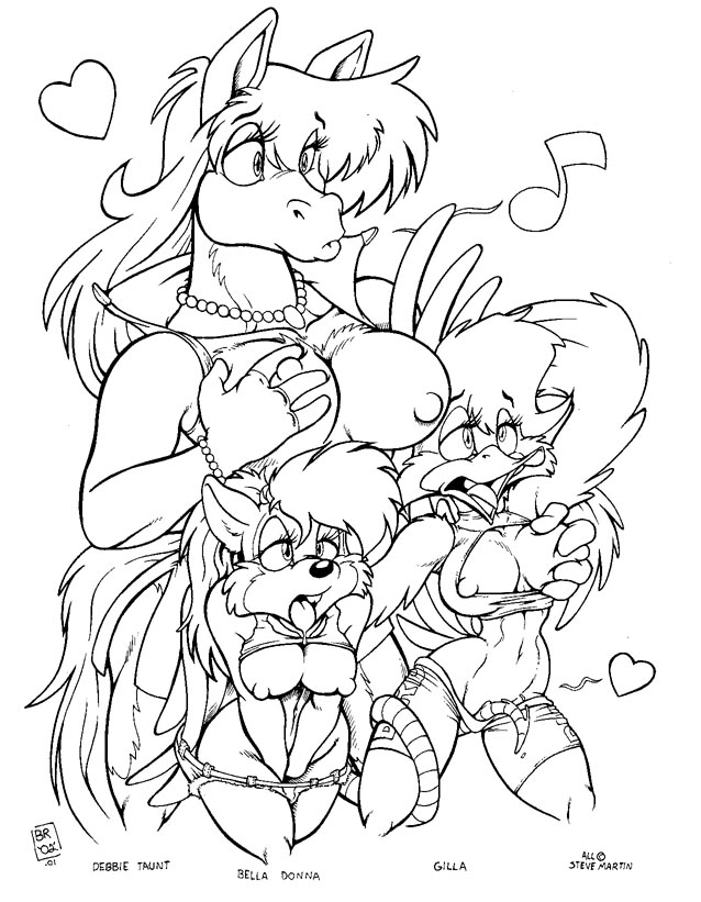 B&amp;W Furry 3 page 3 full