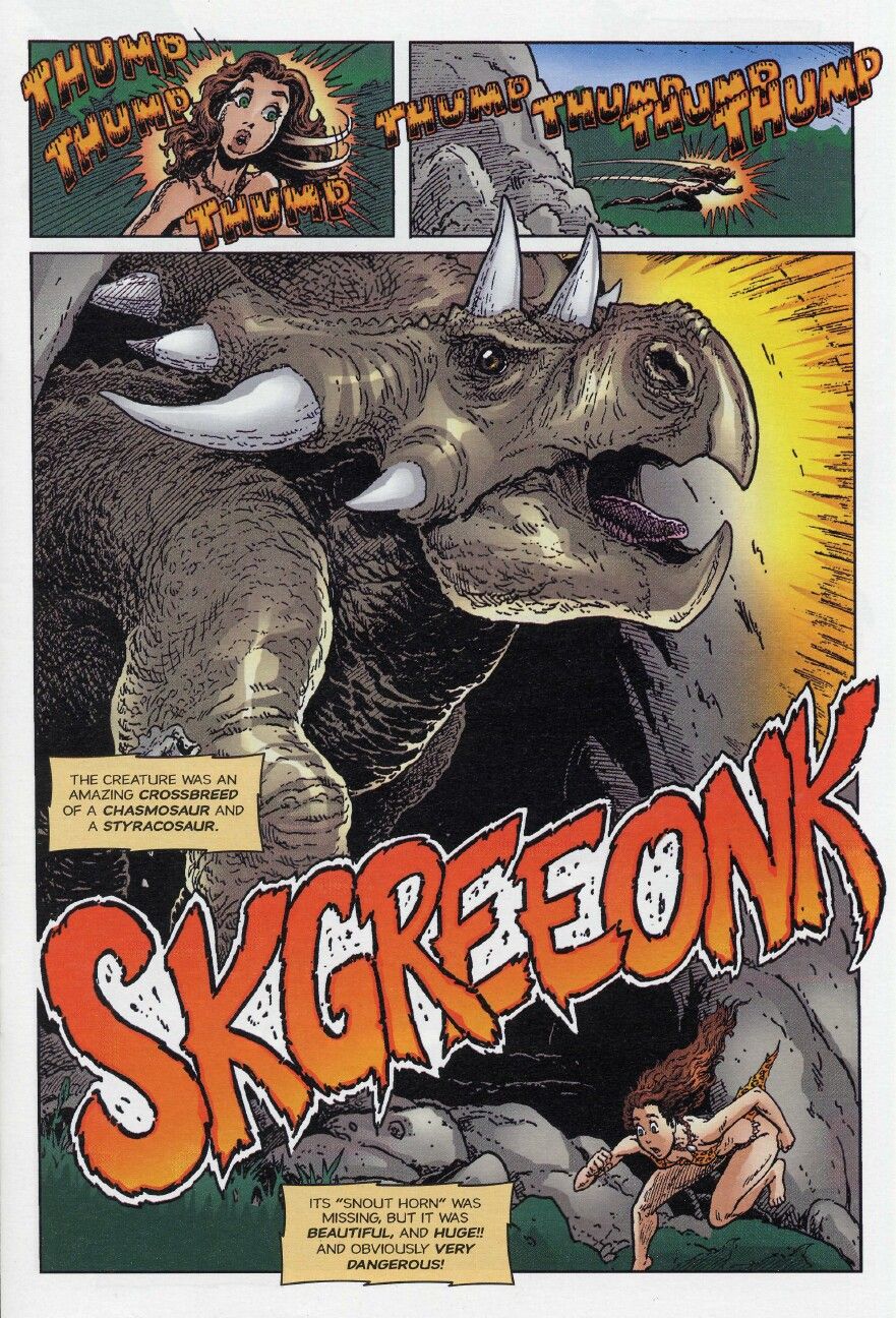 Cavewoman - Color Special #1 page 8 full