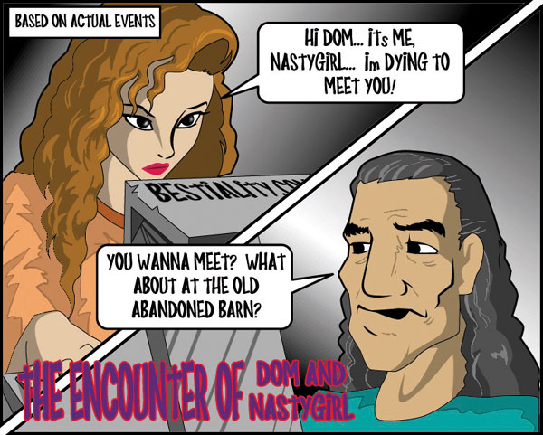 The Encounter of DOM and Nasty Girl page 1 full