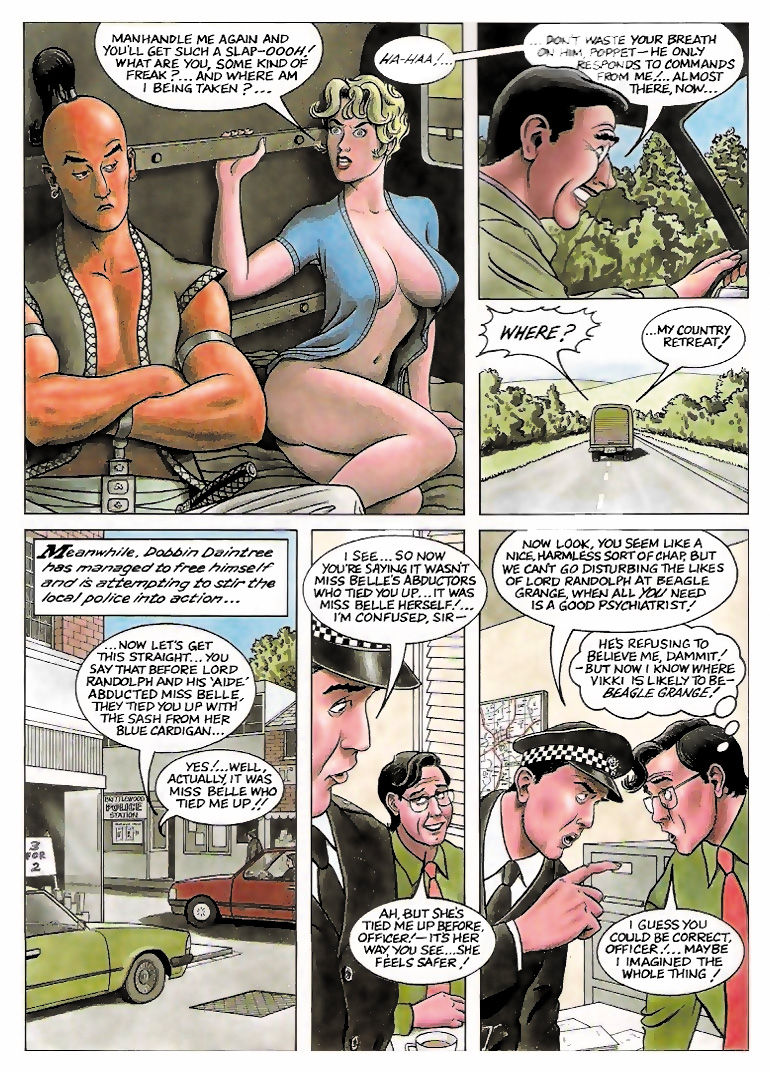 A Saucy Vikki Belle Romp: The Palace of a Thousand Pleasures page 9 full