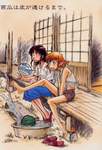 Suika ha kawa ga sukerumade cover
