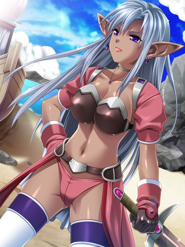 - Yokubou Kaiki Dai 299 Shou - Prison Island Fantasy Gekitou! Nawashi Sankyoudai vs Dark Elf Musume - page 1 full