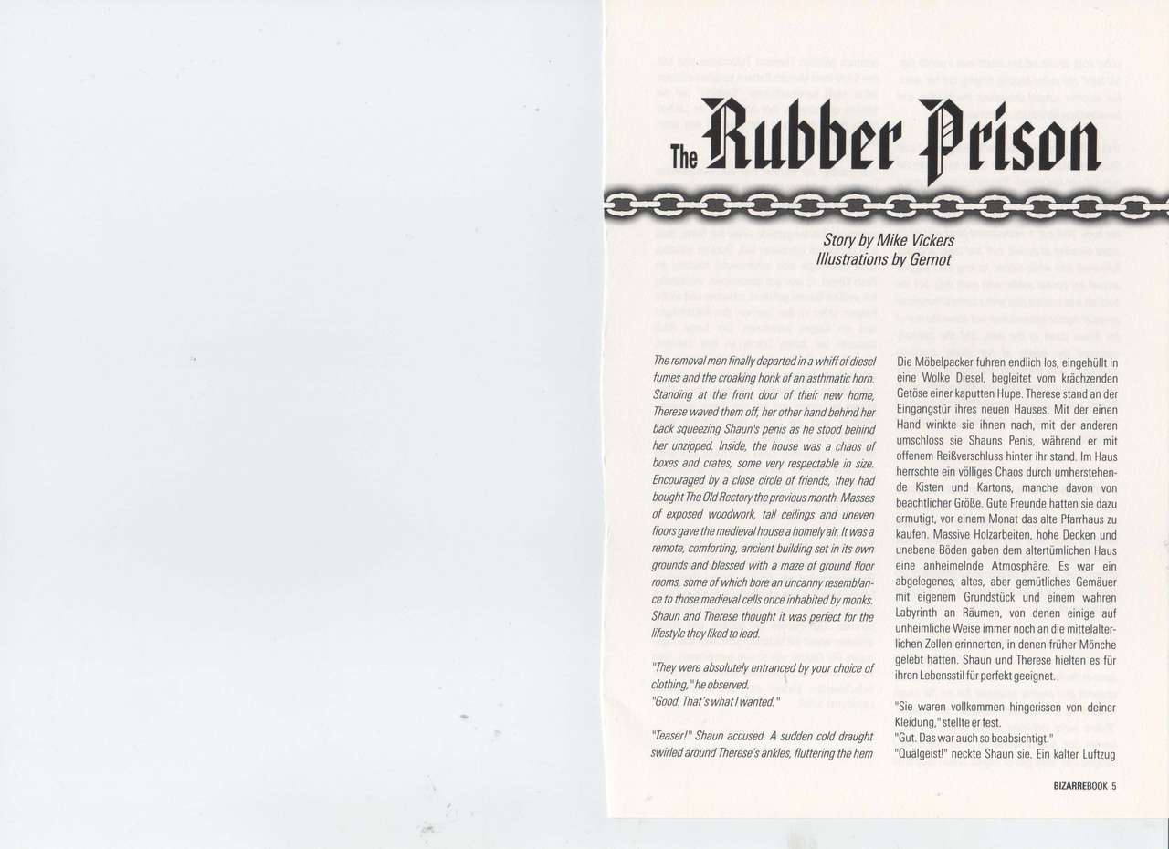 Bizarre Book #12: The Rubber Prison page 2 full