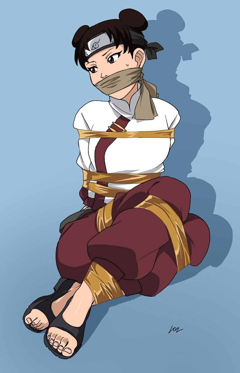 Naruto Damsels Bound and Gagged. page 10 full