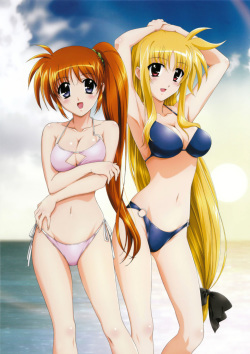 mahousyoujyo rirical nanoha big cg3