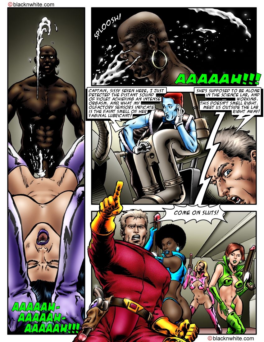 Interracial Space Sluts - Episode 2: Dickfist - The Stowaway page 8 full