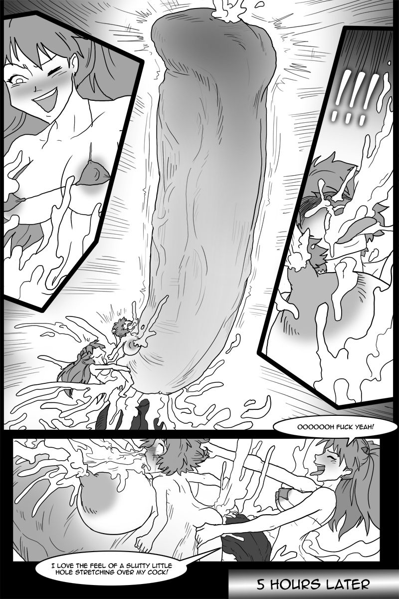 Asuka &amp; Rei Futanari page 4 full