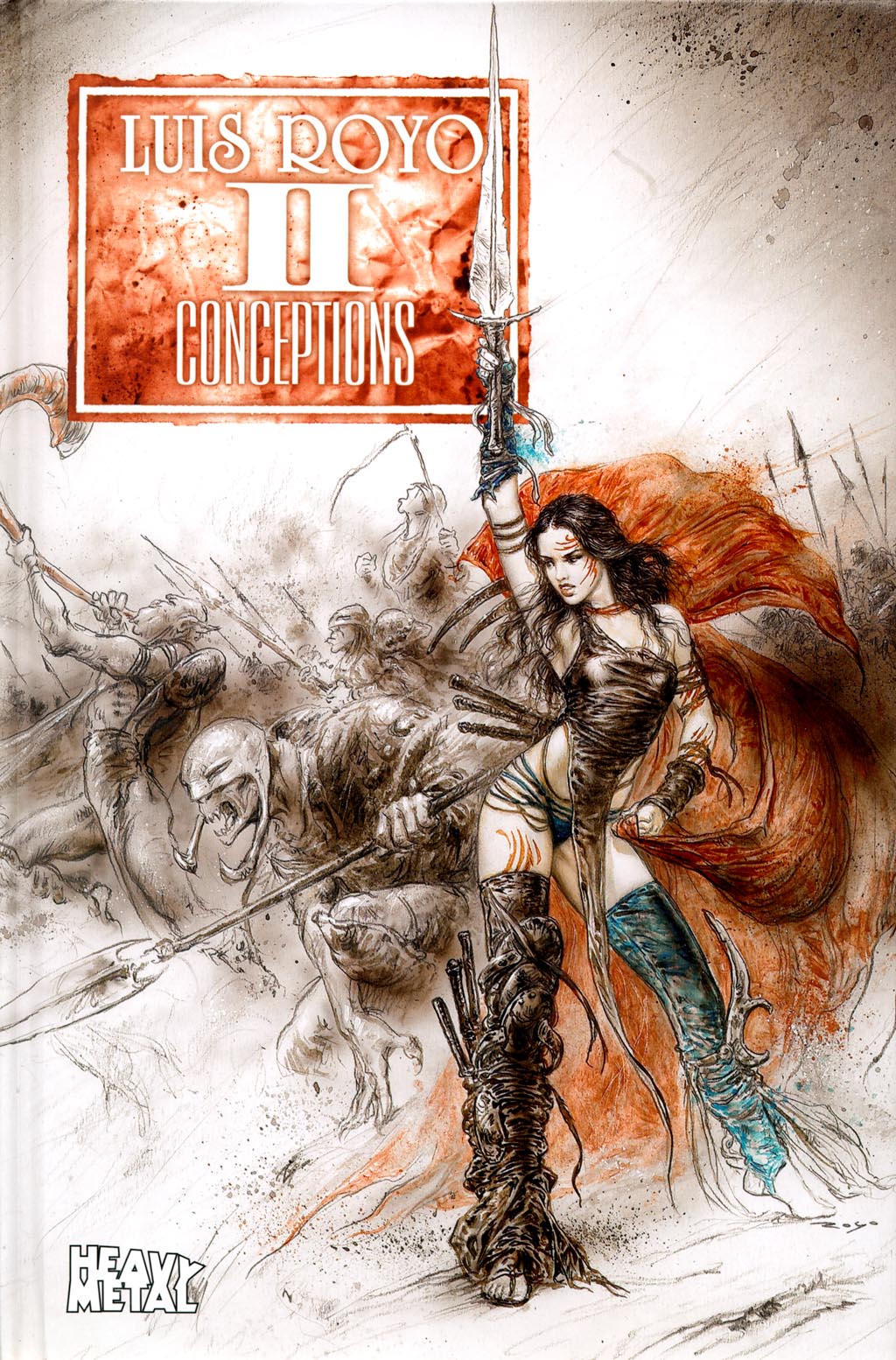 LUIS ROYO - Conceptions II Artbook page 1 full