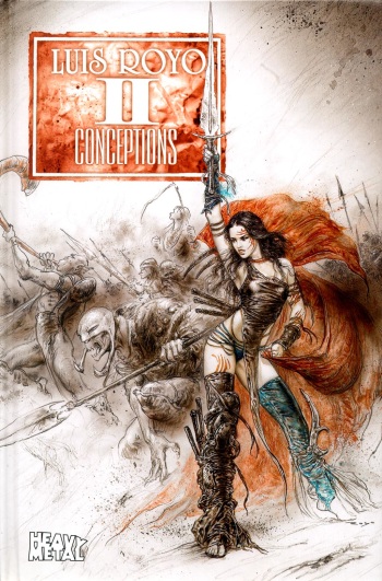 LUIS ROYO - Conceptions II Artbook cover