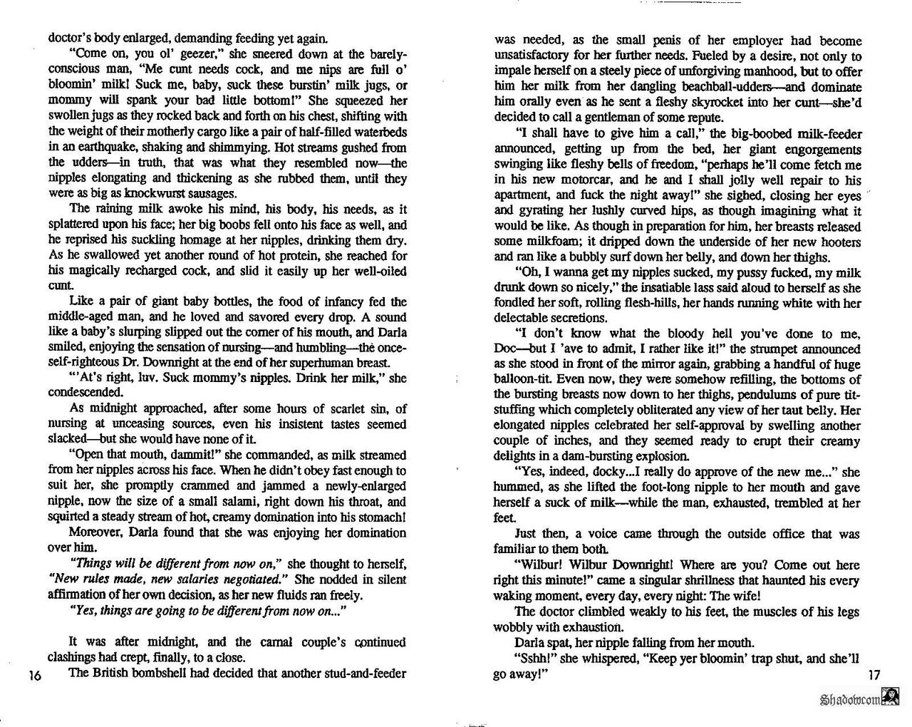 Tremendous Tit Tales #3 - Mammoth Milk Mistresses page 10 full