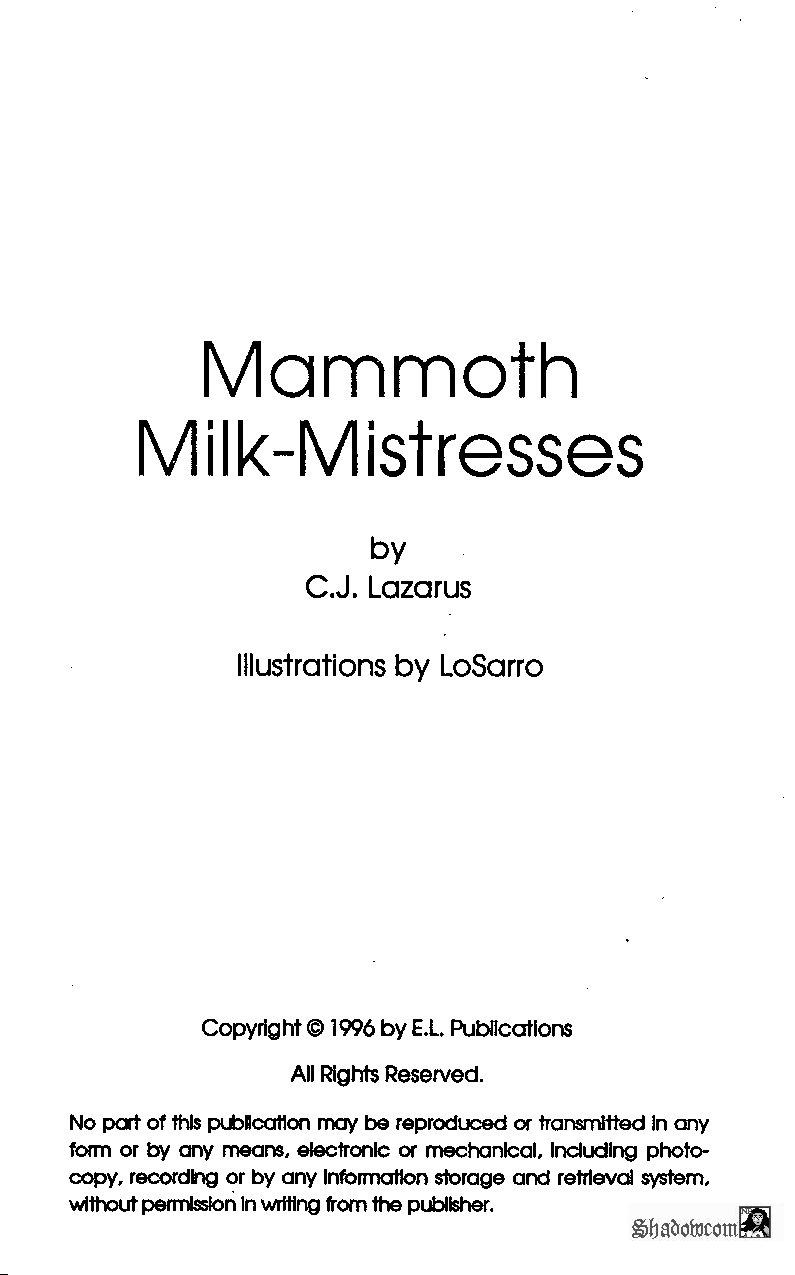 Tremendous Tit Tales #3 - Mammoth Milk Mistresses page 2 full