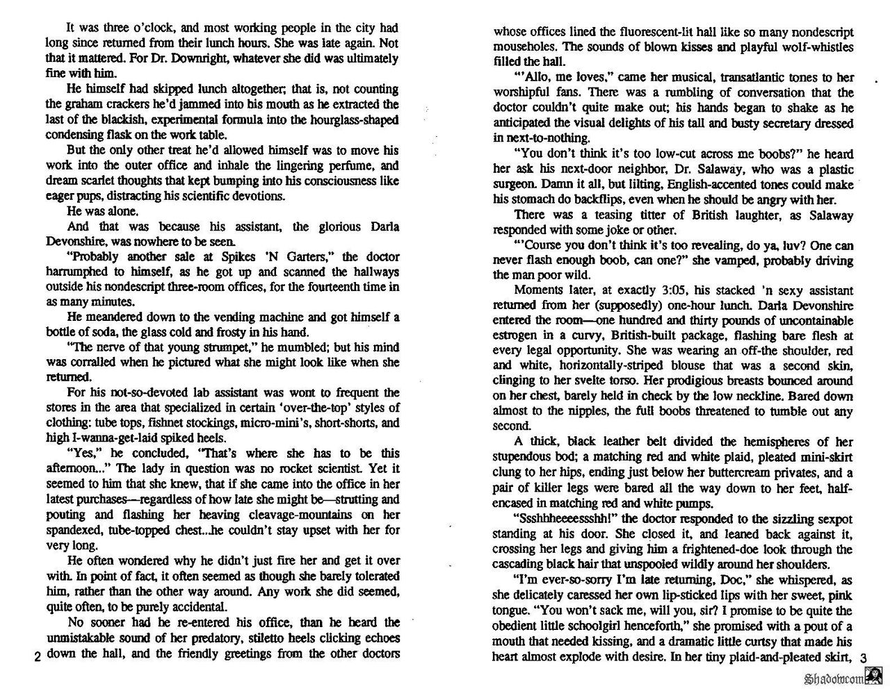 Tremendous Tit Tales #3 - Mammoth Milk Mistresses page 3 full