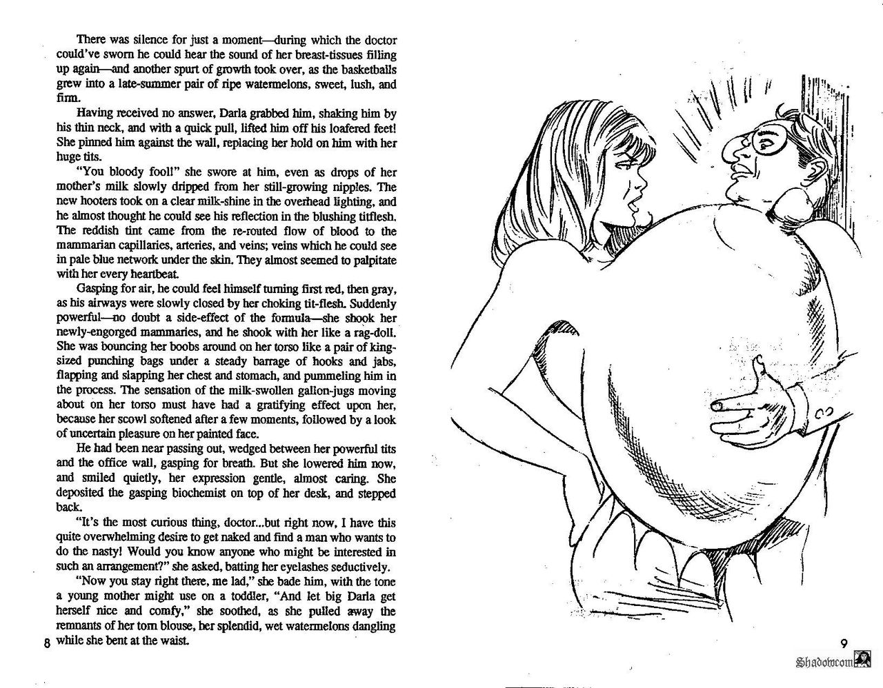 Tremendous Tit Tales #3 - Mammoth Milk Mistresses page 6 full