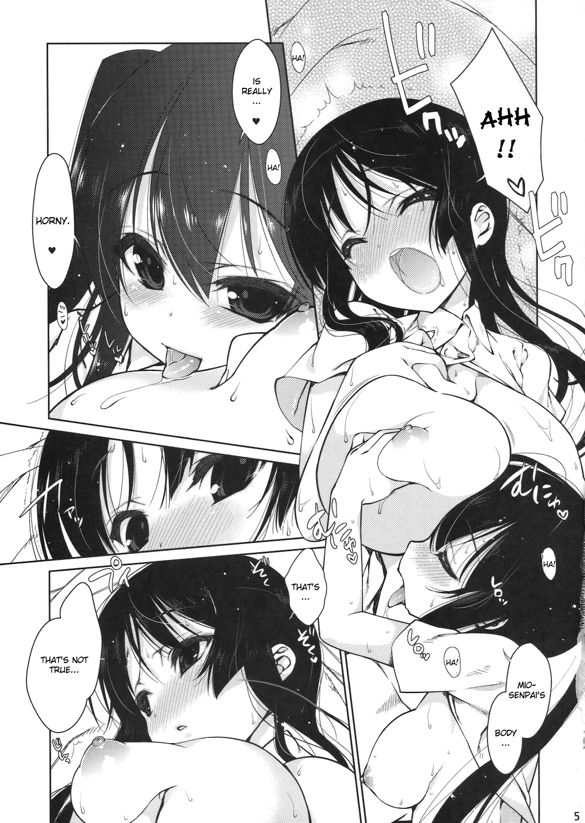 Mio-tan! 5 Azunyan to page 4 full