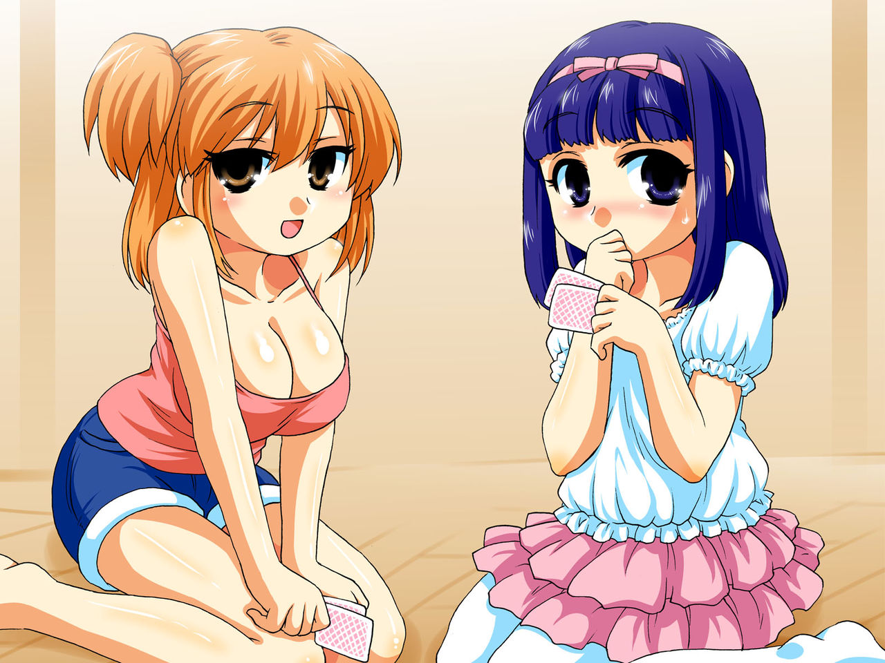Loli Kyonyuu to Loli Hinnyuu ~ Imouto to Otomo Dachi ~ page 2 full