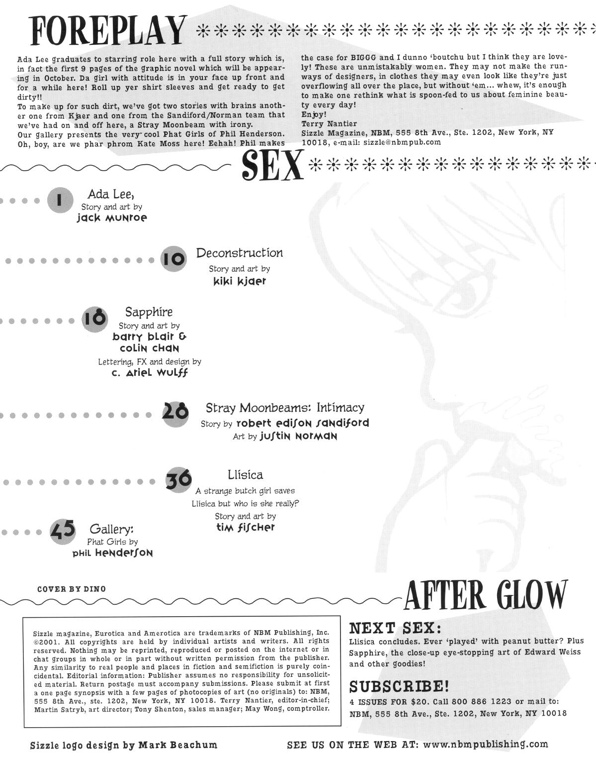 Sizzle Comix # 11 page 2 full