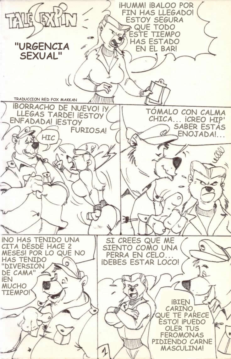 TailSexPin "Sex Urges" page 1 full