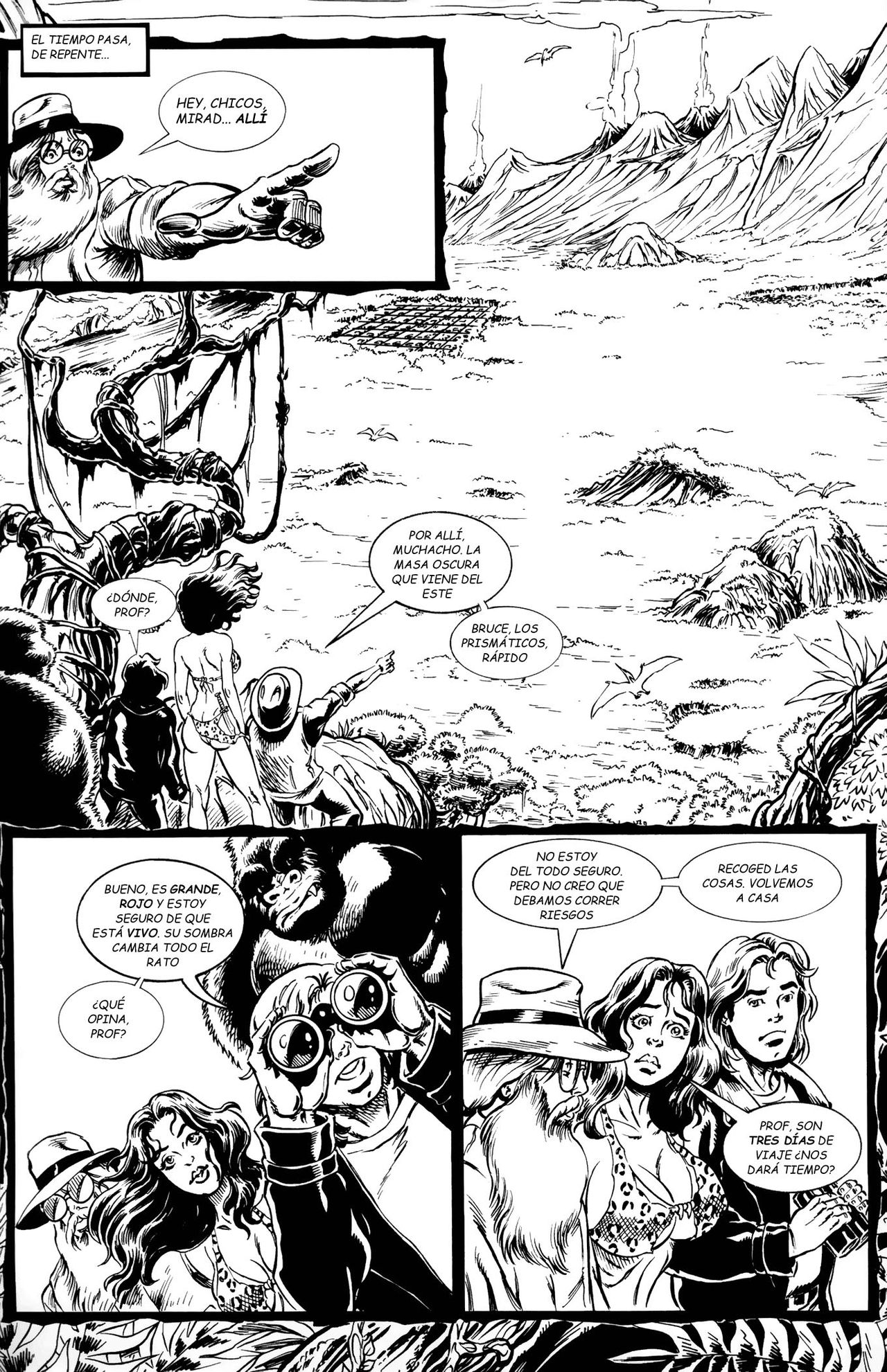 Cavewoman: Red Menace page 10 full