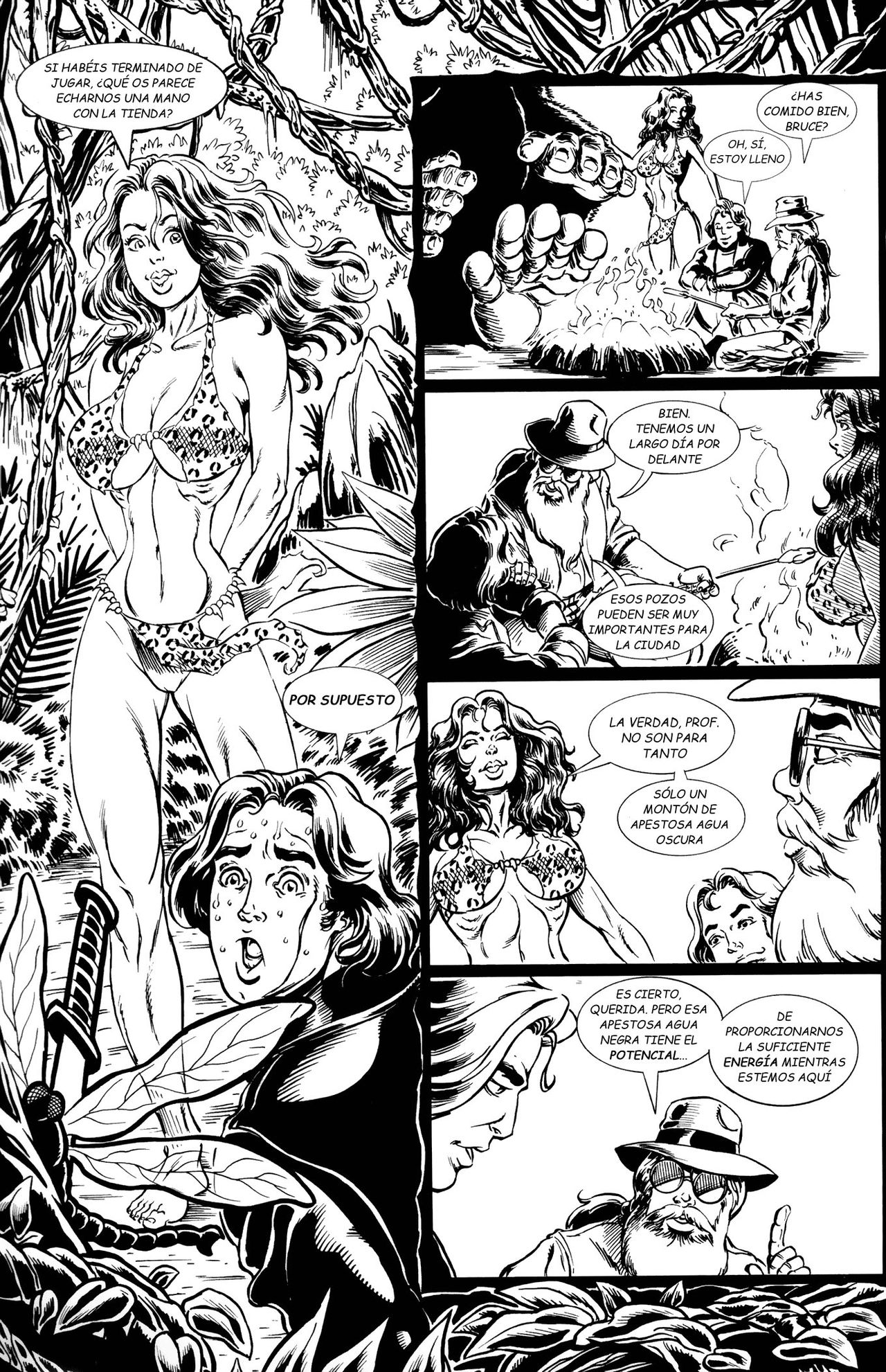 Cavewoman: Red Menace page 6 full