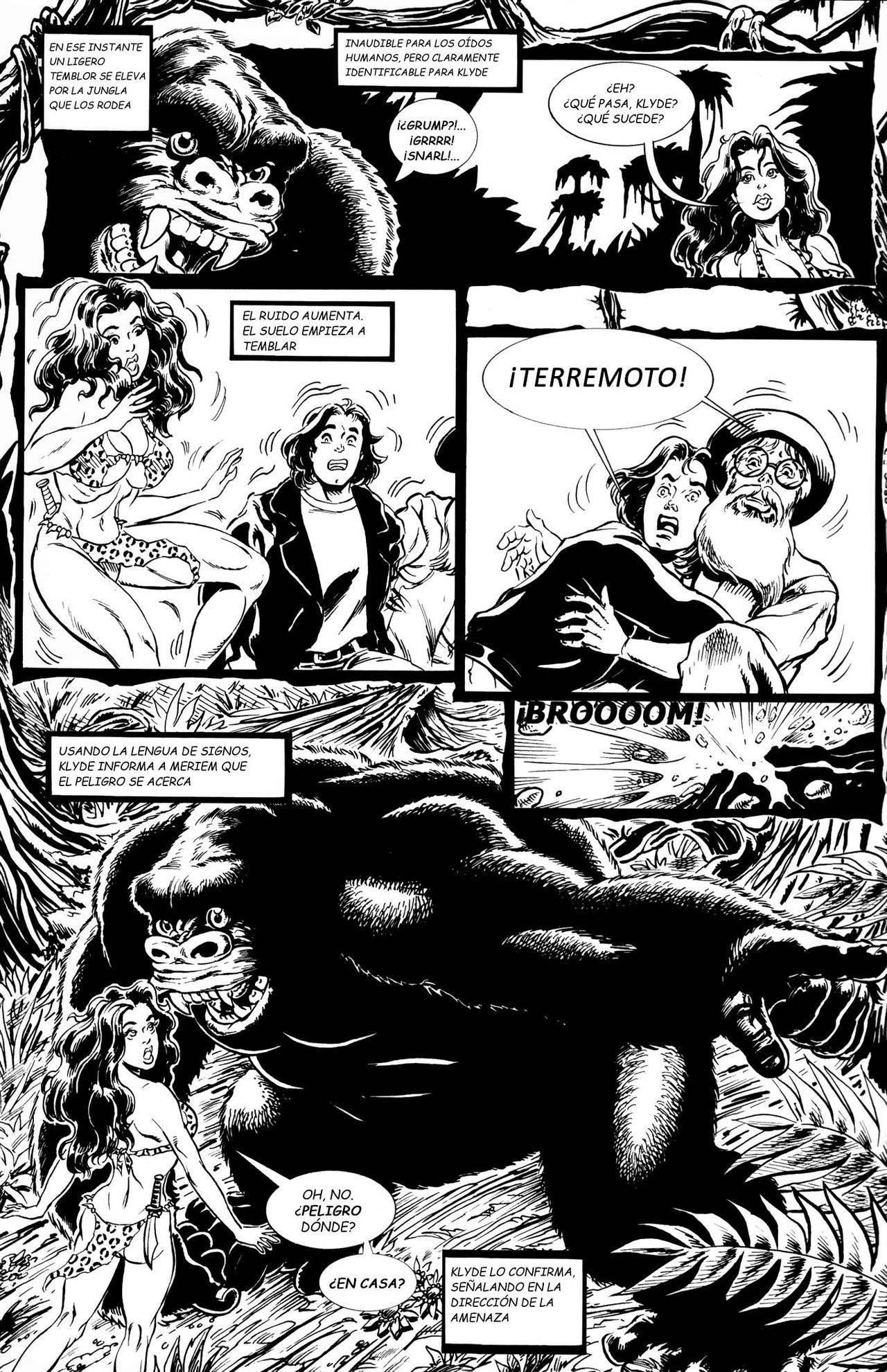 Cavewoman: Red Menace page 7 full