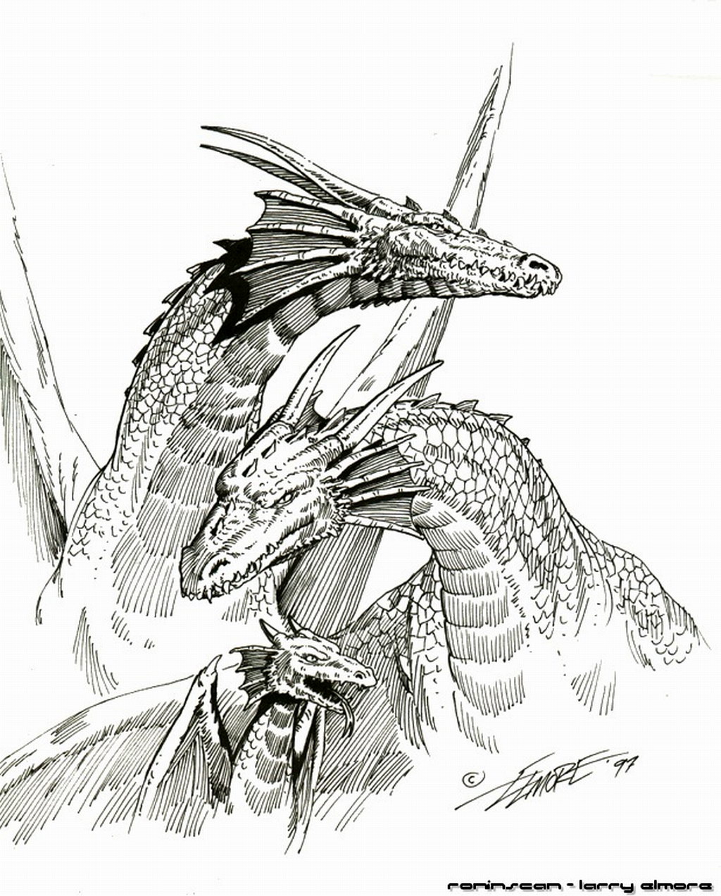 Reflections of Myth: The Larry Elmore Sketchbook - Volume 2 page 6 full
