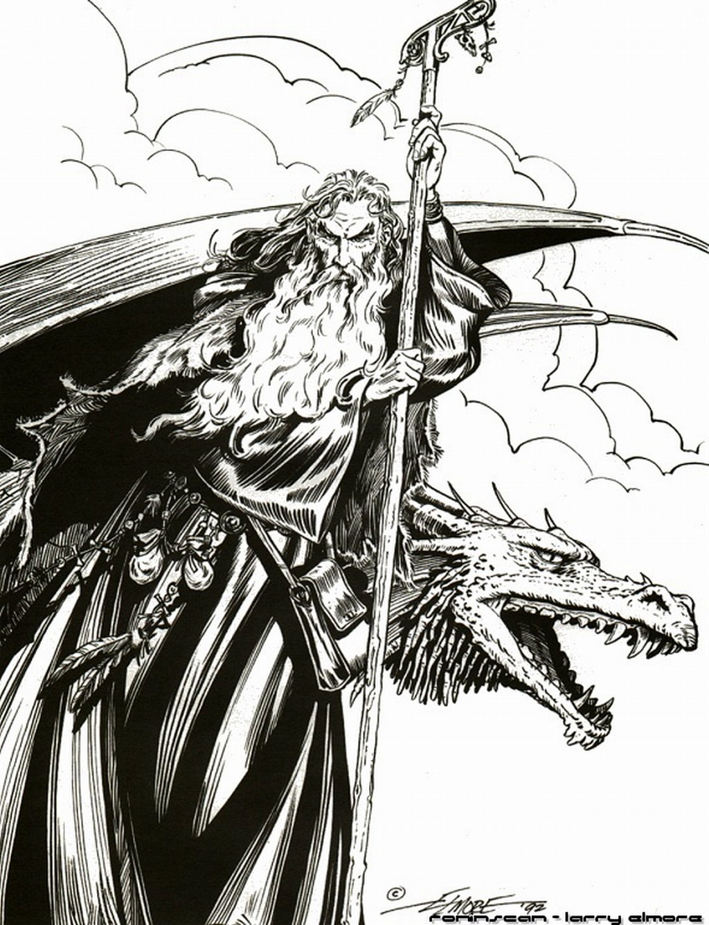 Reflections of Myth: The Larry Elmore Sketchbook - Volume 2 page 9 full