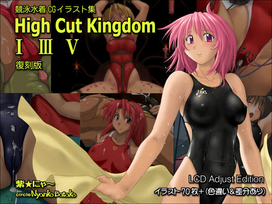 HIGH CUT KINGDOM 1+3+5 Competition type Swimsuit Illustration page 1 full