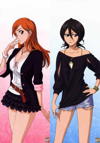 Bleach Kuchki Rukia cover