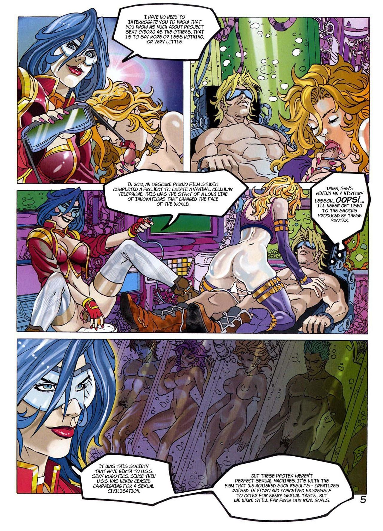 Sexy Cyborg page 6 full