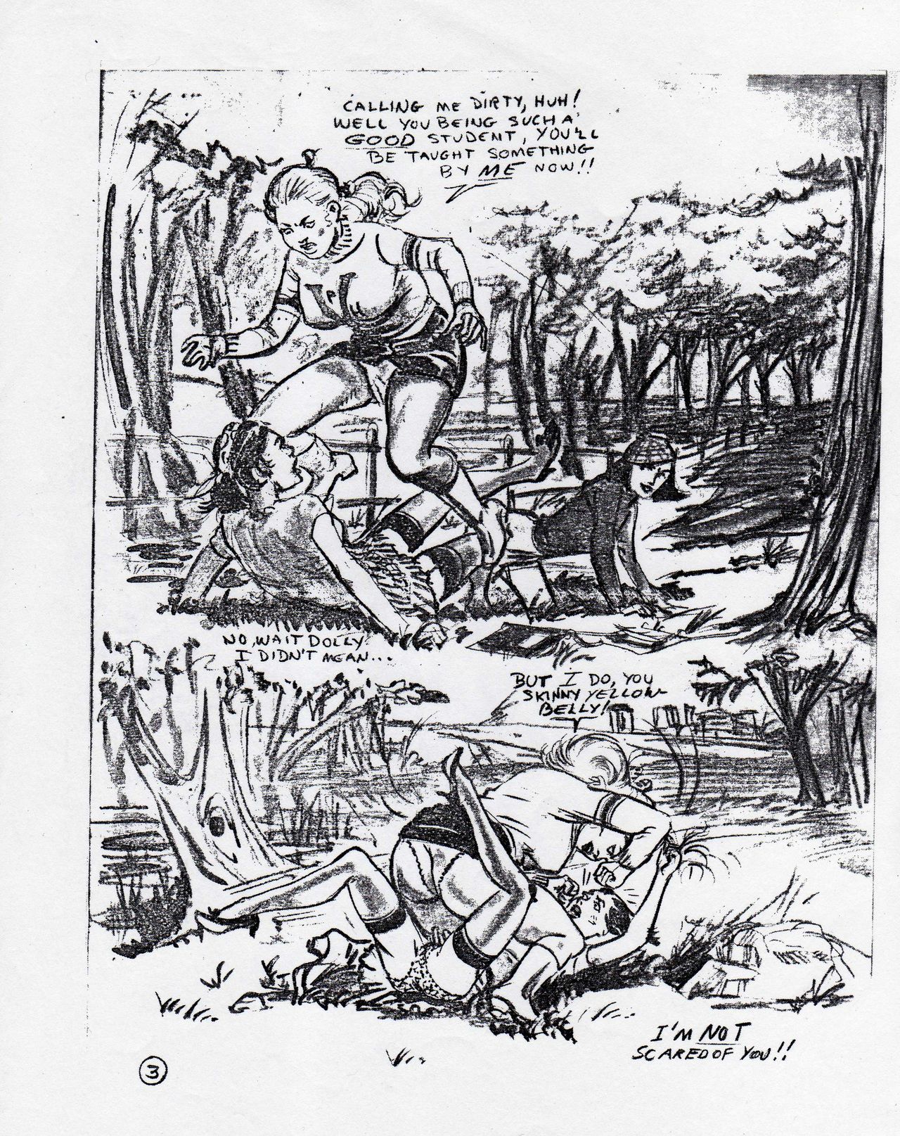 Four Teens Fight page 3 full