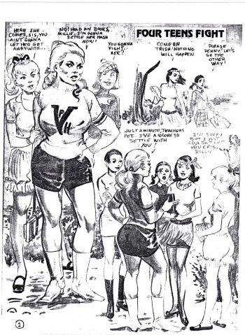 Four Teens Fight cover