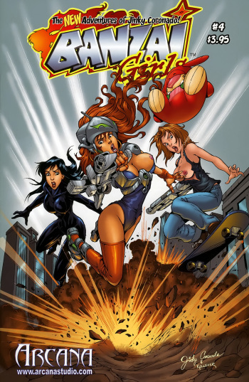 Banzai girls 4 cover