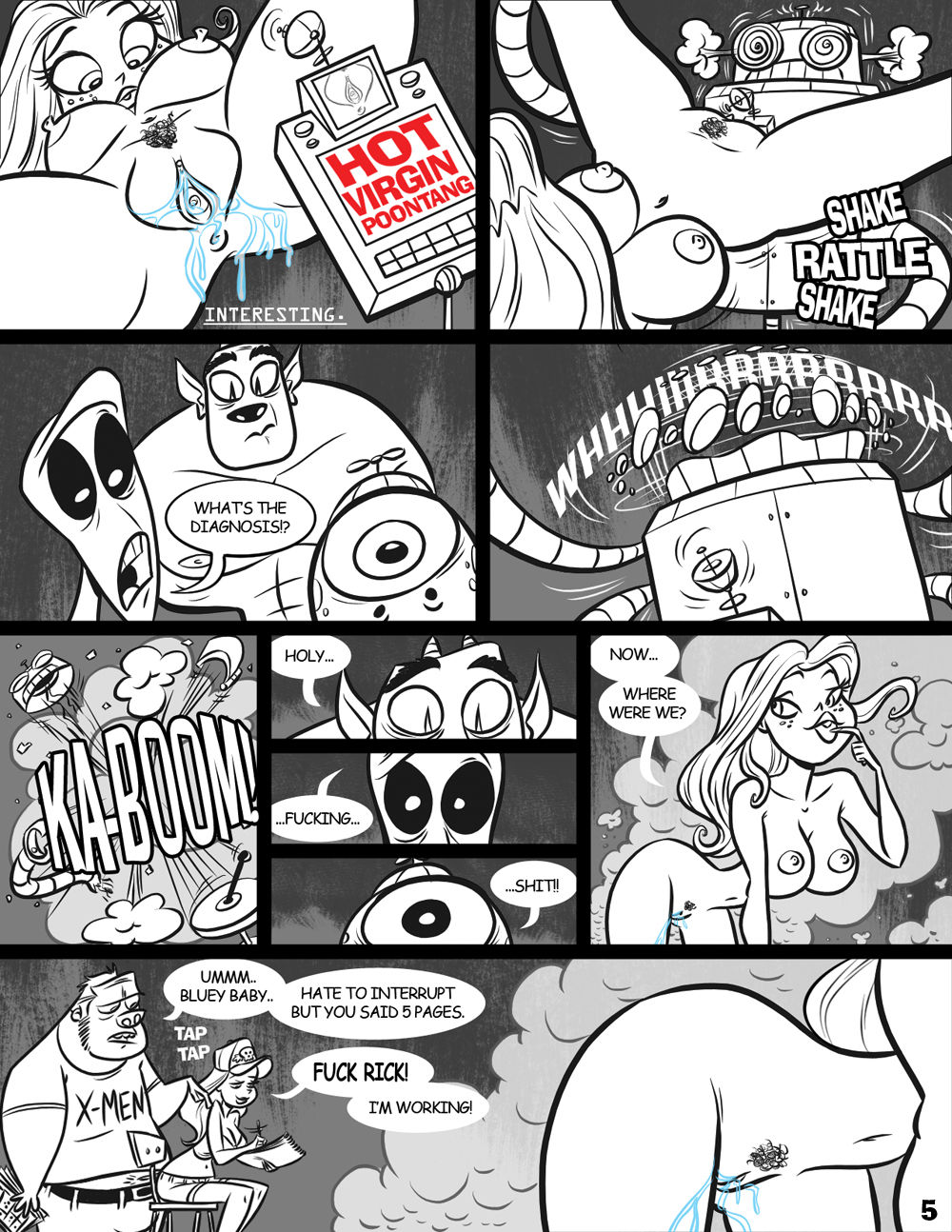 Sci-Fi Contest Comic page 5 full