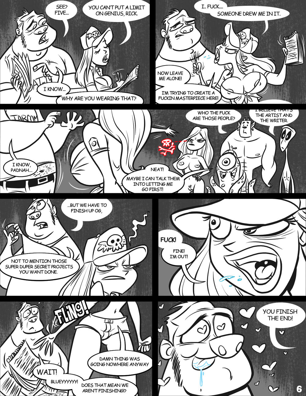 Sci-Fi Contest Comic page 6 full