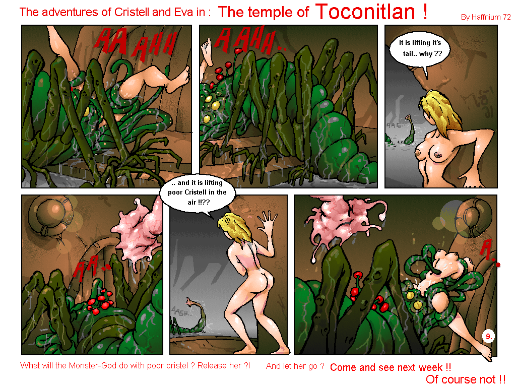 The adventures of Cristell and Eva in : The Temple of Toconitlan-incomplete page 9 full
