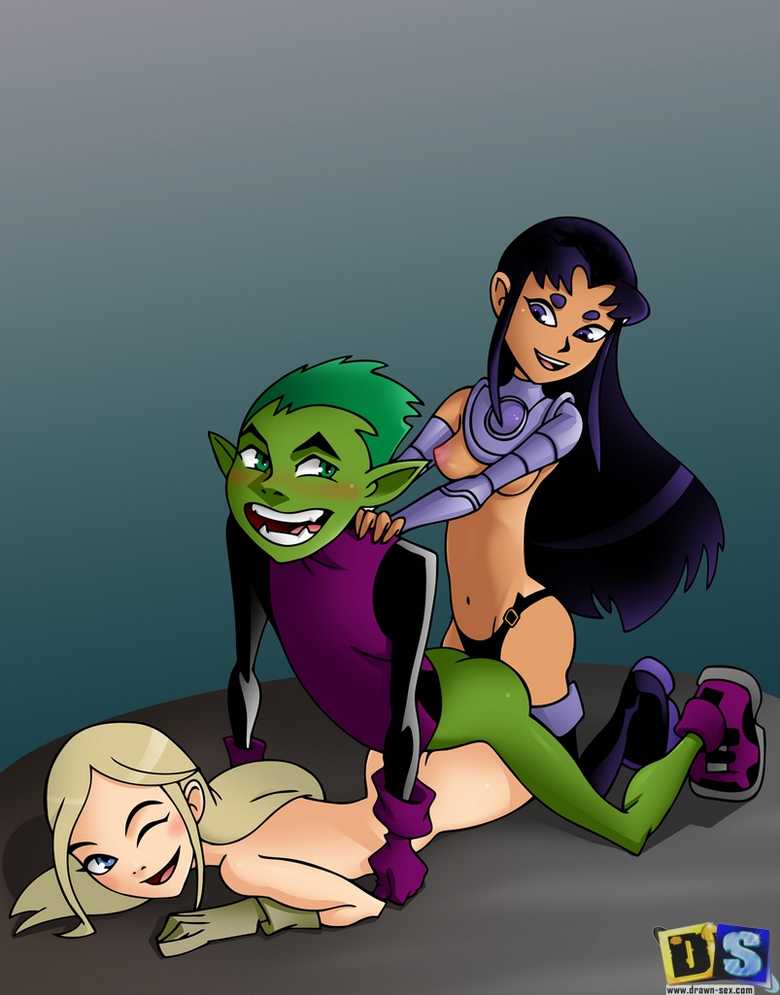 drawn sex present teen titans page 3 full
