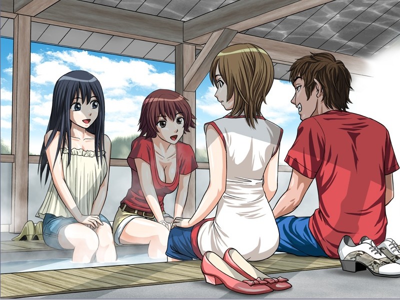 Kimi no Chin○chin Shamerasete ♪ ★  Konyoku Onsen hen page 4 full