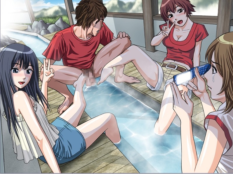 Kimi no Chin○chin Shamerasete ♪ ★  Konyoku Onsen hen page 5 full
