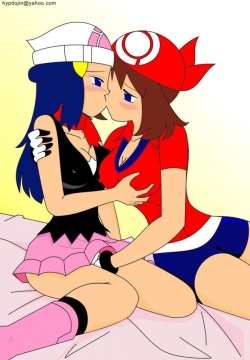 pokegirls lesbain