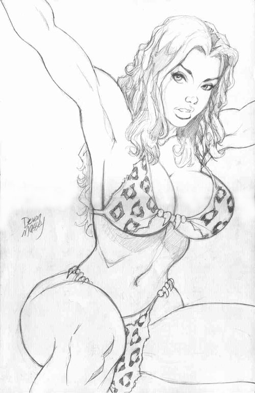 Cavewoman - Drawings &amp; Sketches page 6 full