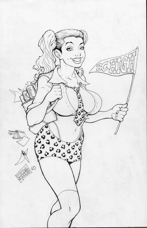 Cavewoman - Drawings &amp; Sketches page 7 full