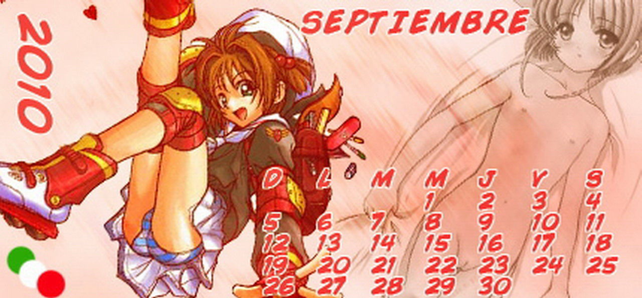 H-Calendar Sakura Kinomoto page 10 full