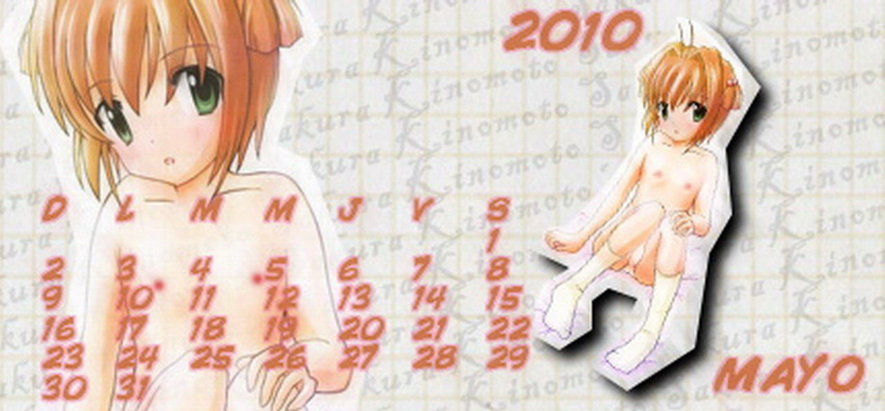 H-Calendar Sakura Kinomoto page 6 full