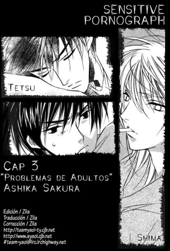 Sensitive Pornograph - Cap. 03 cover
