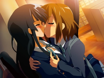 K-ON Galge!?  -Mio to Yui-  Visual Fanbook cover