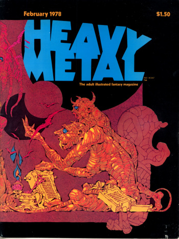 Heavy Metal 1978-02-Vol-01-#11 February cover