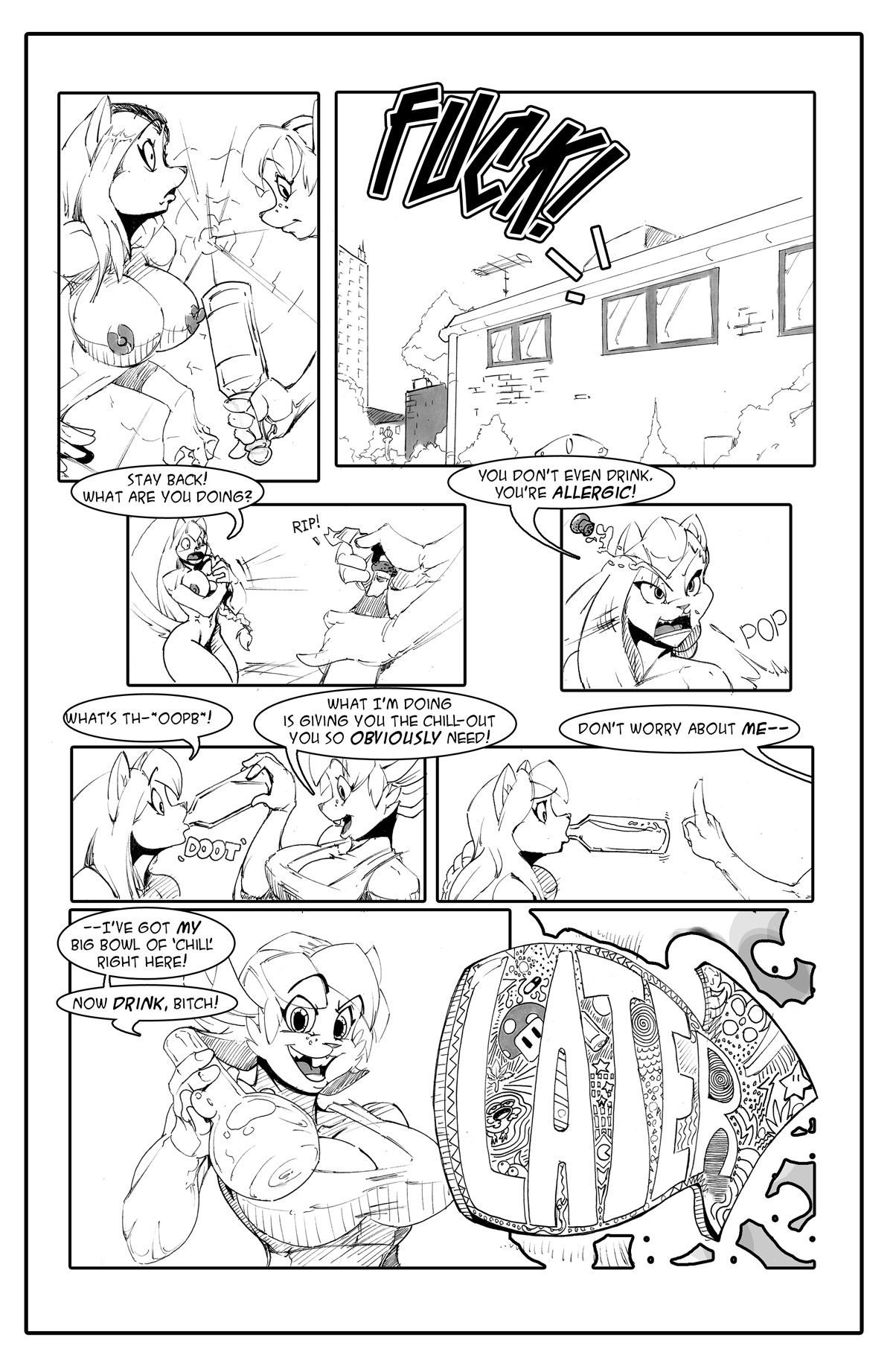 Krista Claret in "Très Clichè!" page 4 full