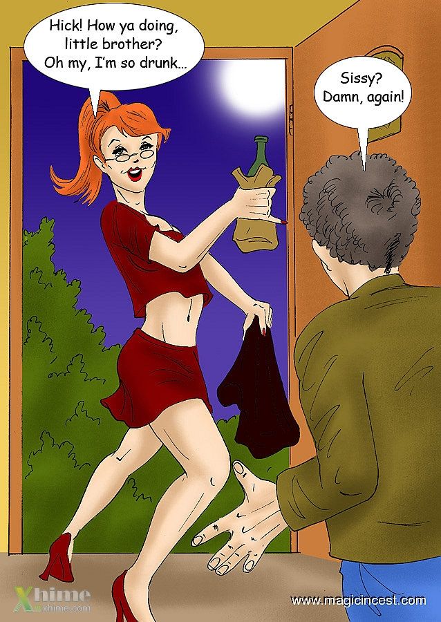 Drunken Sis page 1 full