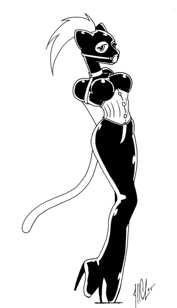 Sebastian Blackcat: Furry Art cover