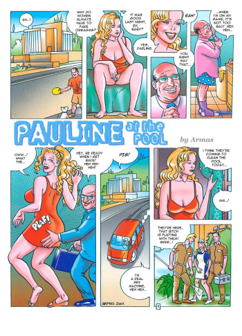 Pauline at the Pool cover